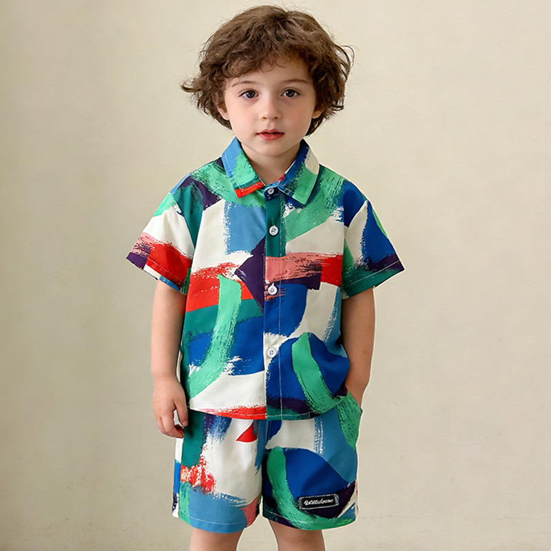 Summer Clothing Drawing - Setelan Baju Bayi Musim Panas Baru