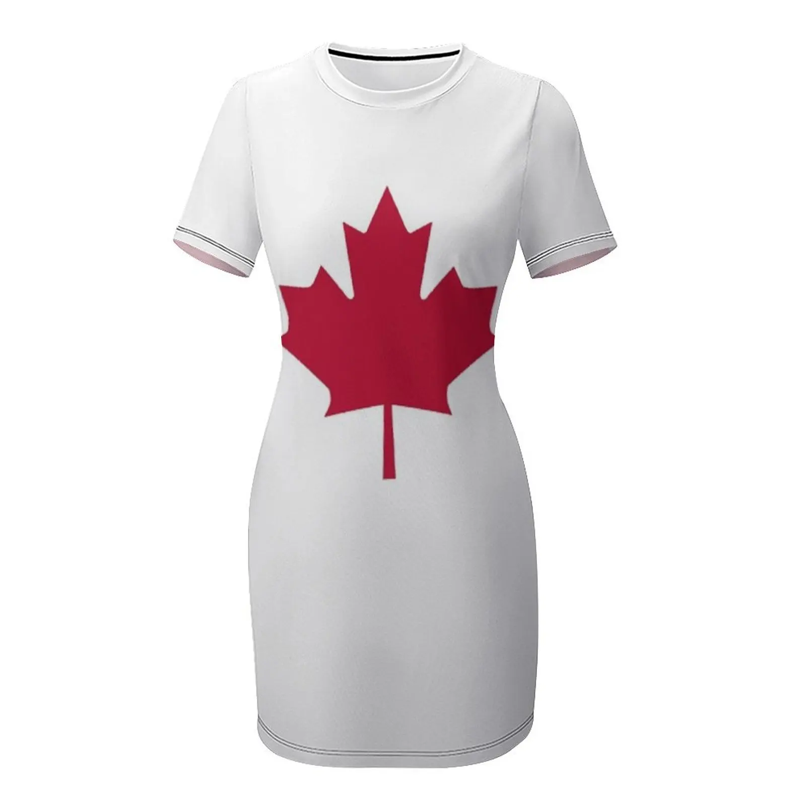 Gaun lengan pendek bergambar b - Summer Clothing Women Canada ulasan dan harga