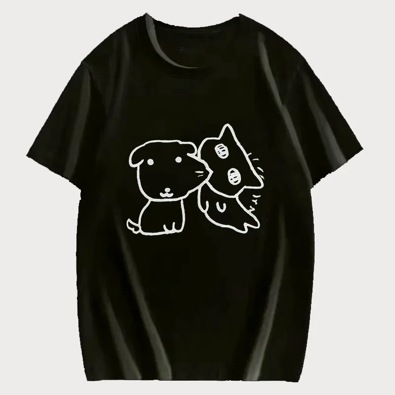 2026 Kaos Wanita dengan Motif  - Summer Clothing Drawing ulasan dan harga