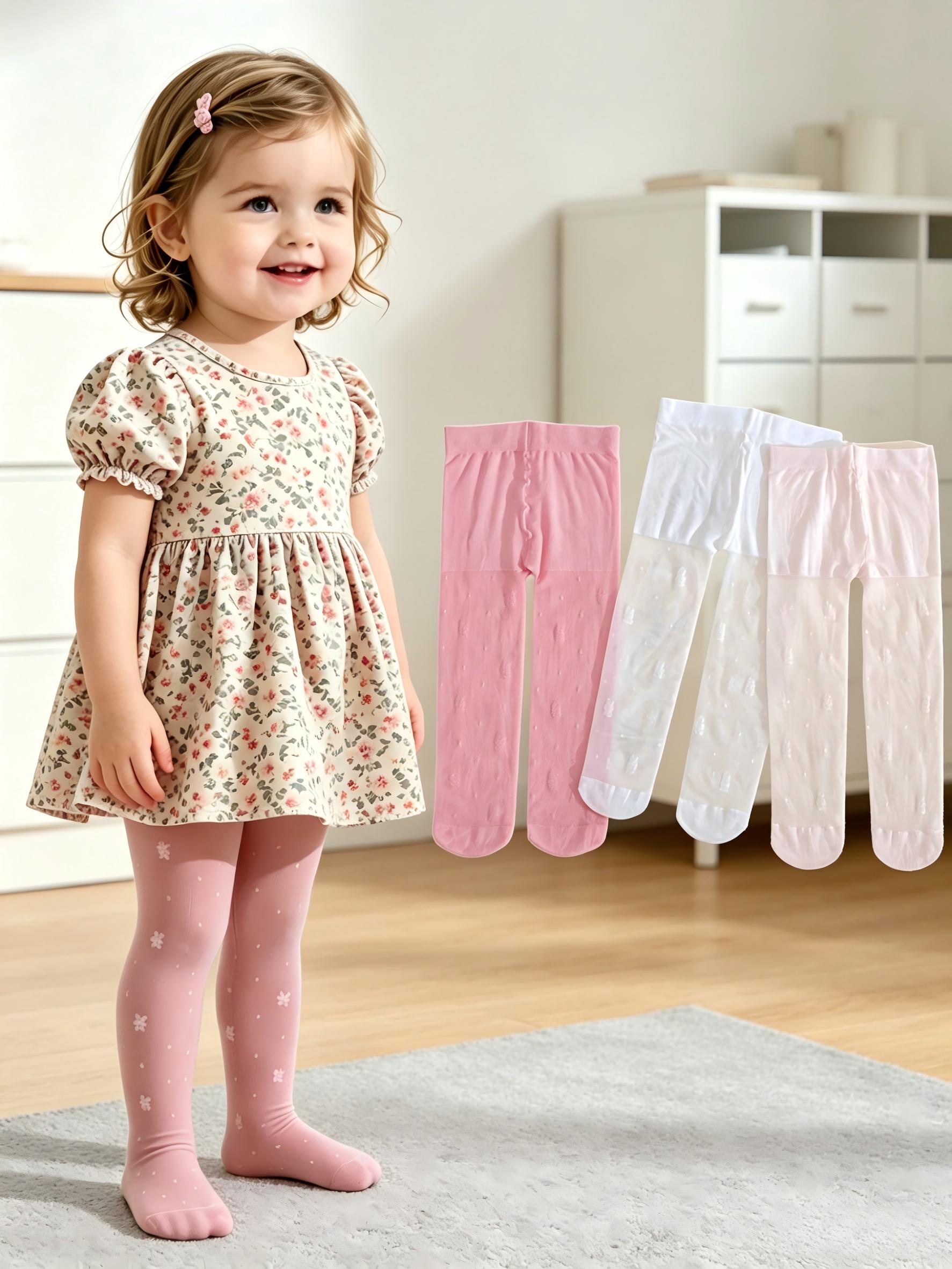 3 Pak Celana Ketat Motif Bunga - Summer Clothing Baby Girl ulasan dan harga