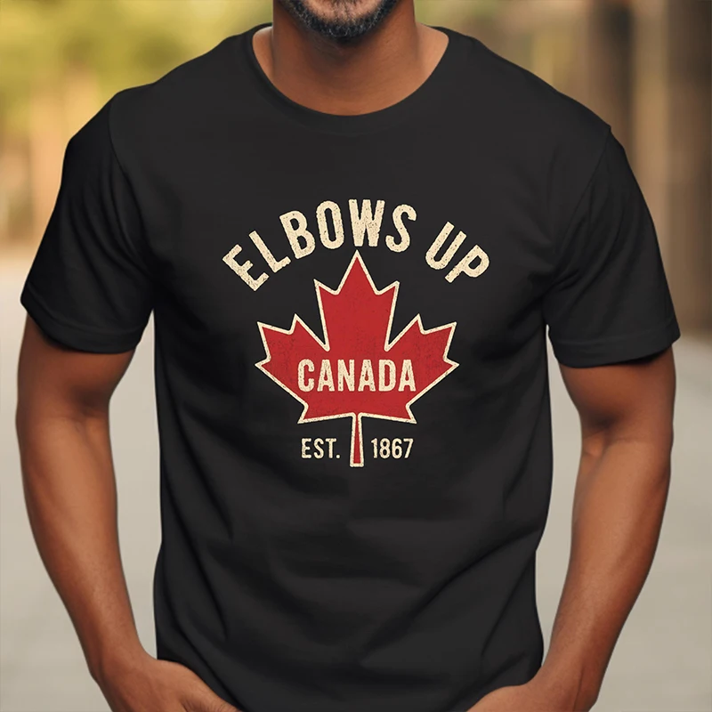 Kaus Elbows Up Canada untuk Pr - Summer Clothing Women Canada ulasan dan harga